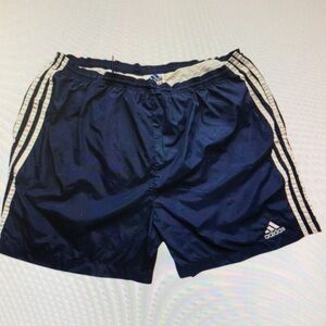 Adidas Men's Navy Blue Shorts
